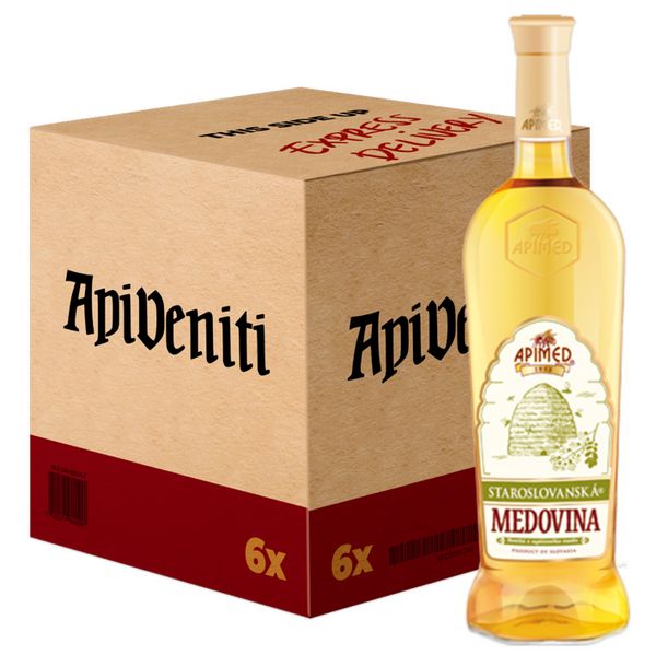 L’idromele "Medovina Slavo Vecchio" Classico - confezione da 6 bottiglie
