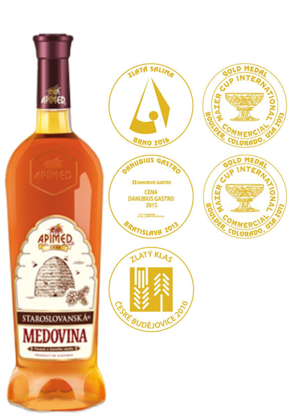 Idromele Apimed Slavo Vecchio con medaglie d'oro